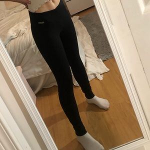 Black leggings from VS PINK